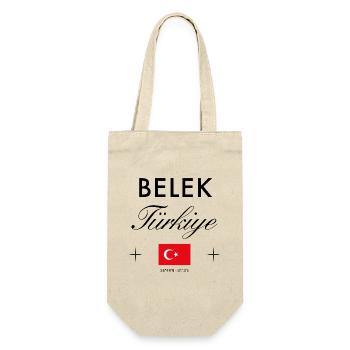Belek Türkei Koordinaten Reise Souvenir - Geschenkbeutel für Flaschen - Natur - Vorne
