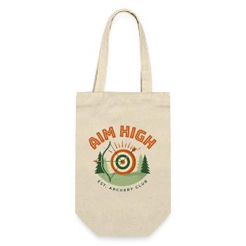 Aim High Archery Club - Gift Bag for Bottles - nature - Front