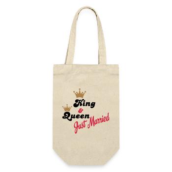 wedding - Gift Bag for Bottles - nature - Front