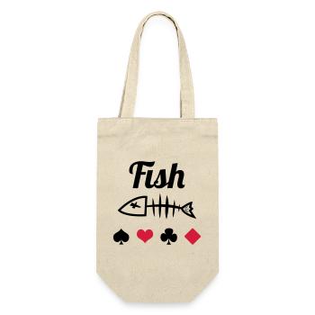 Poker : Fish - Sac à bouteille - nature - Devant