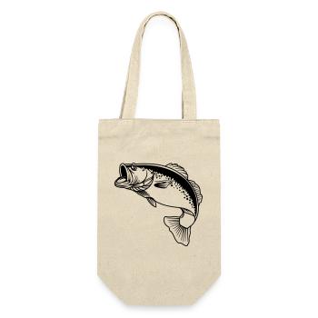 Fish transparent logo for fisherman - Gift Bag for Bottles - nature - Front