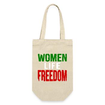 Women life freedom iran - Gift Bag for Bottles - nature - Front