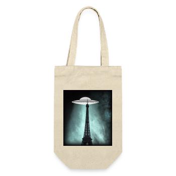 UFO Over Paris - Gift Bag for Bottles - nature - Front