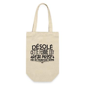 femme en couple femme mariée amoureuse !! - Sac à bouteille - nature - Devant