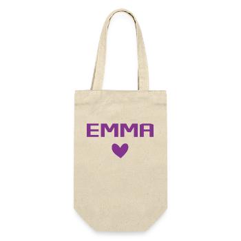 Emma Cœur - Sac à bouteille - nature - Devant