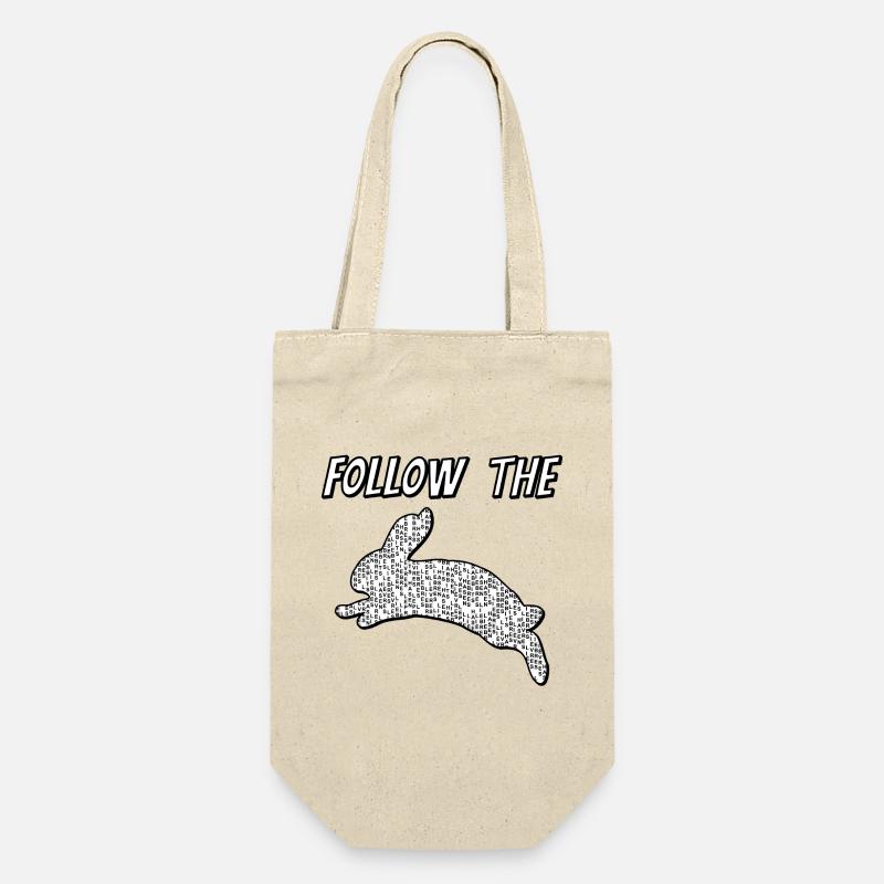 Suivez le lapin - Sac à bouteille - nature