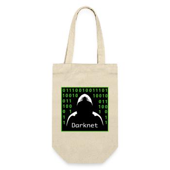 Darknet - Geschenkbeutel für Flaschen - Natur - Vorne