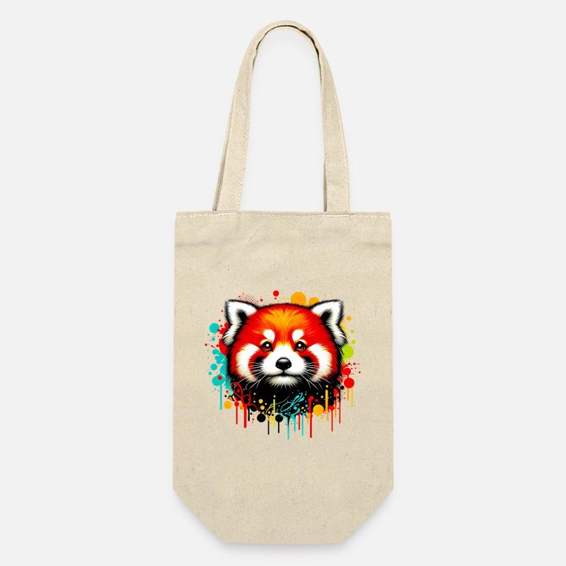 Red panda - Gift Bag for Bottles - nature