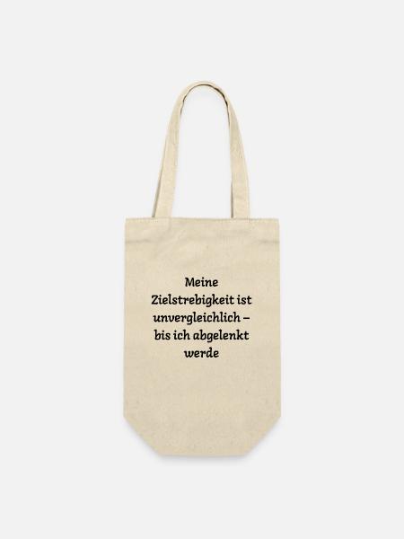Typisch-Gamer - Geschenkbeutel für Flaschen - Natur