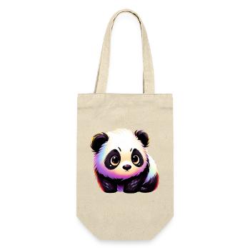 Panda - Sac à bouteille - nature - Devant