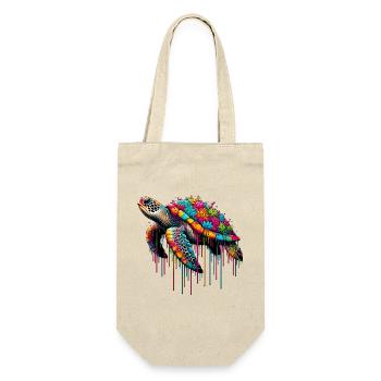 Turtle - Gift Bag for Bottles - nature - Front