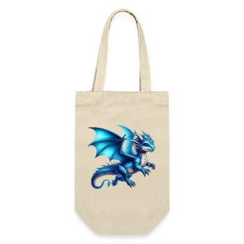 Dragon - Gift Bag for Bottles - nature - Front