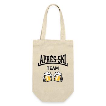 Équipe Après-Ski (Beer Après-Ski Concave / POS 3C) - Sac à bouteille - nature - Devant