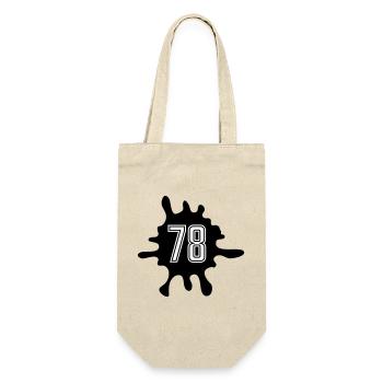 Blobs 78 Number - Gift Bag for Bottles - nature - Front