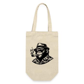 Monkey Smoke - Gift Bag for Bottles - nature - Front