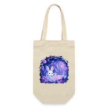 Sugar Cave Bunny in Candy Light - Gift Bag for Bottles - nature - Front