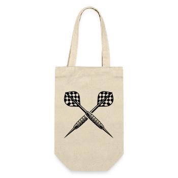 Throwing Dart Darts Dart - Gift Bag for Bottles - nature - Front
