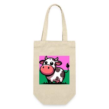 vache - Sac à bouteille - nature - Devant