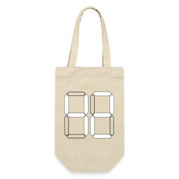 NUMBER 42 Forty-Two Gift Digital - Gift Bag for Bottles - nature - Front
