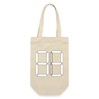 NUMÉRO 83 Quatre-vingt-trois cadeaux numériques - Sac à bouteille - nature - Devant