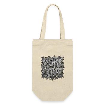 More Love Heavy Metal - Geschenkbeutel für Flaschen - Natur - Vorne