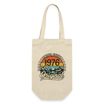 Original 1976 Limited Edition - Geschenkbeutel für Flaschen - Natur - Vorne