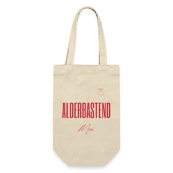 Alderbastend schön – Twente- und Sallands-Dialekt - Geschenkbeutel für Flaschen - Natur - Vorne