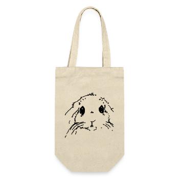 Lapin - Sac à bouteille - nature - Devant