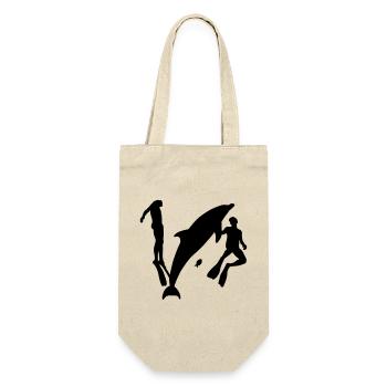 delphin_divers - Gift Bag for Bottles - nature - Front