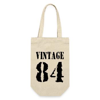 Vintage 1984 - Millésime 84 - Party Vector - Sac à bouteille - nature - Devant