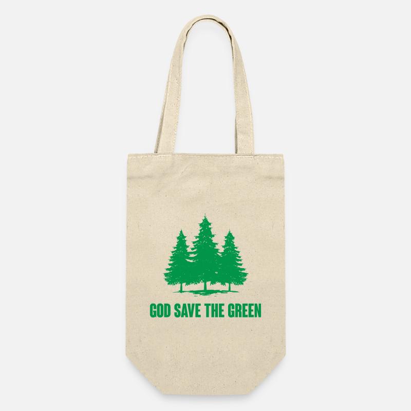 Dieu sauve le vert - Sac à bouteille - nature
