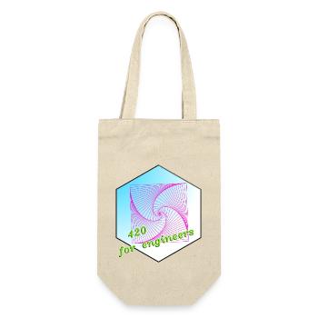 Even engineers chillax - Gift Bag for Bottles - nature - Front