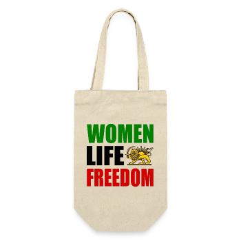 Women life freedom - Sac à bouteille - nature - Devant