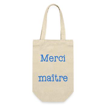 THANK YOU. ANNIVERSARY. BIRTH. RETIREMENT. THANK YOU - Gift Bag for Bottles - nature - Front