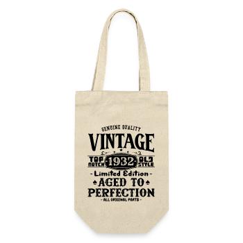Iconic 1932 Birthday T-Shirt - Gift Bag for Bottles - nature - Front
