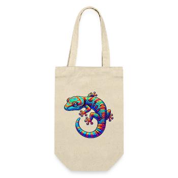 Gecko - Gift Bag for Bottles - nature - Front