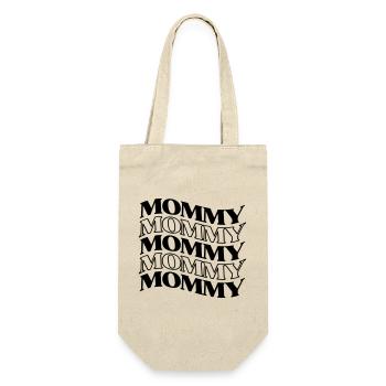 Bonheur des mères Maman Rétro Hippie pour la fête des mères - Sac à bouteille - nature - Devant