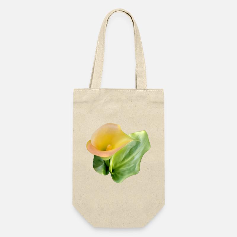 LYS CALLA JAUNE - Sac à bouteille - nature
