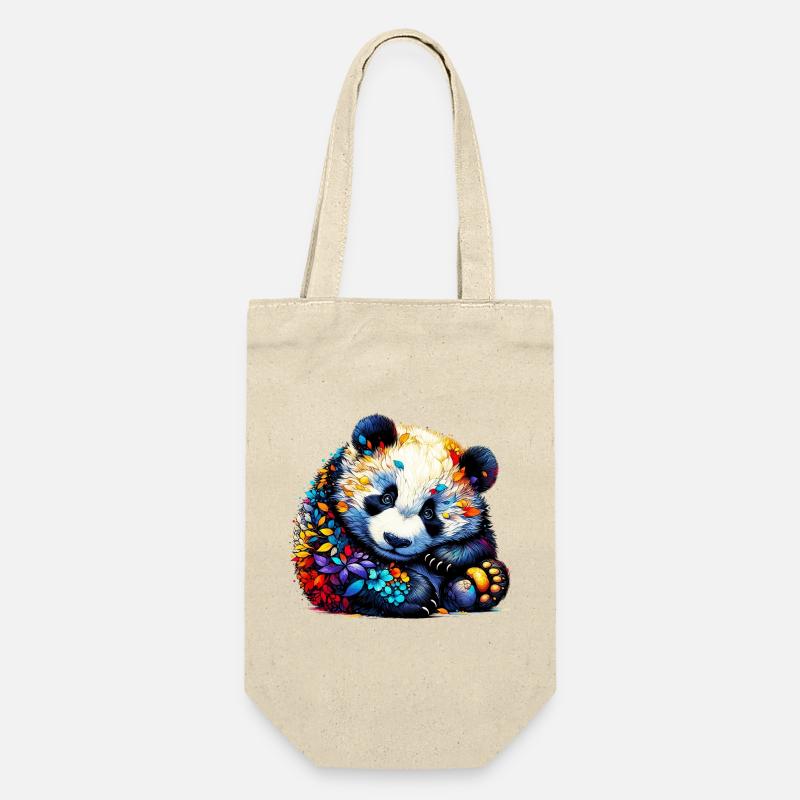 Panda - Sac à bouteille - nature