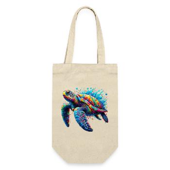 Turtle - Gift Bag for Bottles - nature - Front