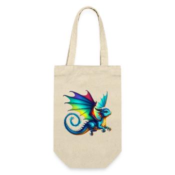 Dragon - Gift Bag for Bottles - nature - Front