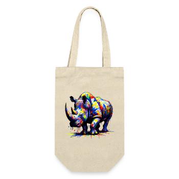 Rhinoceros - Gift Bag for Bottles - nature - Front