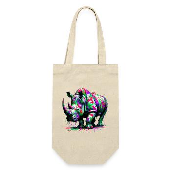 Rhinoceros - Gift Bag for Bottles - nature - Front