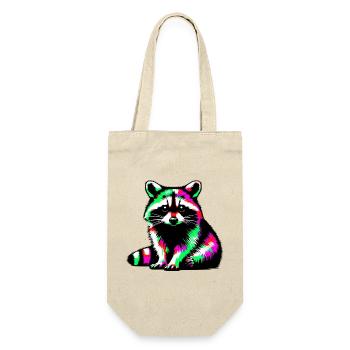 Raccoon - Gift Bag for Bottles - nature - Front