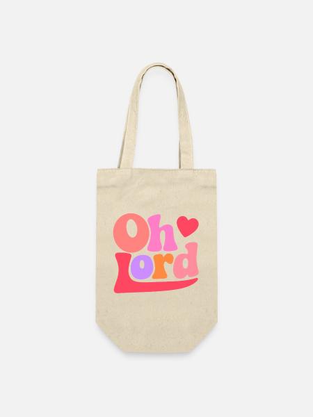 Oh Lord - Gift Bag for Bottles - nature