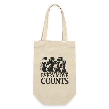 Strategic Chess Artwork - Gift Bag for Bottles - nature - Front