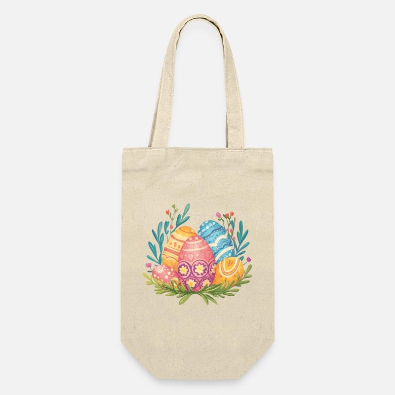Œuf de Pâques - Sac à bouteille - nature