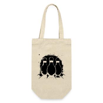 Bowling Graphics - Gift Bag for Bottles - nature - Front