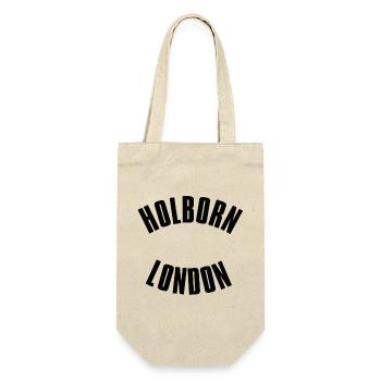 Holborn London Emblem - Gift Bag for Bottles - nature - Front