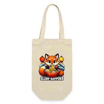 Fox Ramen Slurp Happens - Gift Bag for Bottles - nature - Front